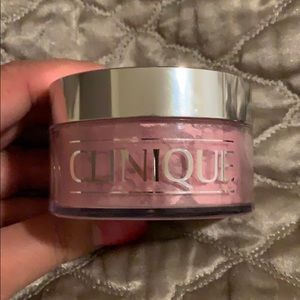 Clinique snowflake dream loose pink powder